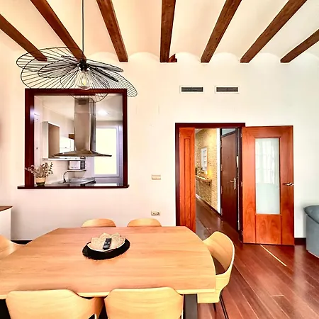 Charming Design In Ruzafa Apartamento